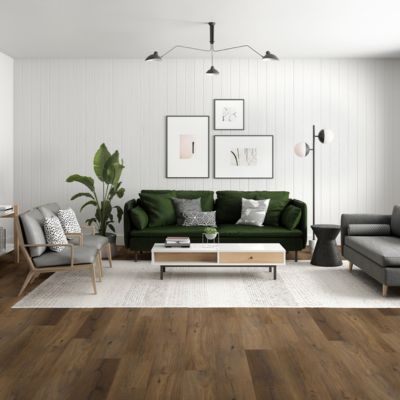 LVP floors in an Abbotsford living room