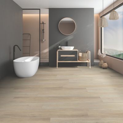 LVP bathroom flooring renovation in Abbotsford